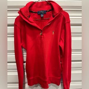 Ralph Lauren Boys Red Pullover